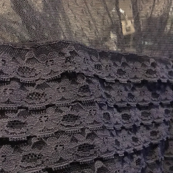 Free People Mesh Long Sleeve Dress - Picture 2 of 5